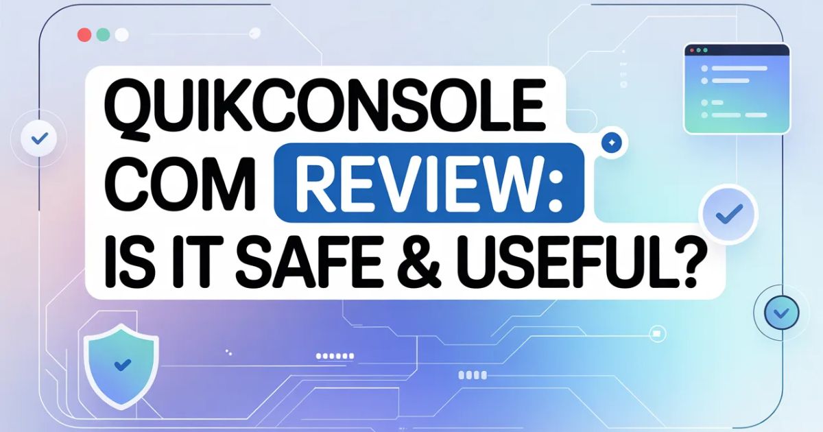 quikconsole com